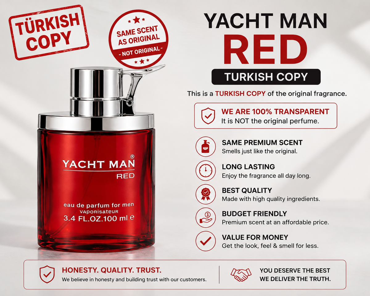 Yacht Man Red Perfume 100Ml Long Lasting for Men